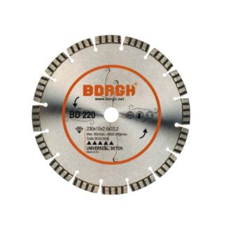 Diamantschijven beton droog BD220
