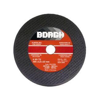 Doorslijpschijven A30 metaal